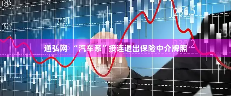 通弘网  “汽车系”接连退出保险中介牌照