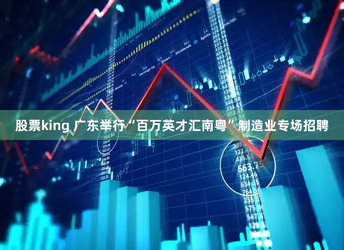 股票king 广东举行“百万英才汇南粤”制造业专场招聘