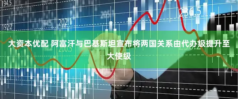 大资本优配 阿富汗与巴基斯坦宣布将两国关系由代办级提升至大使级